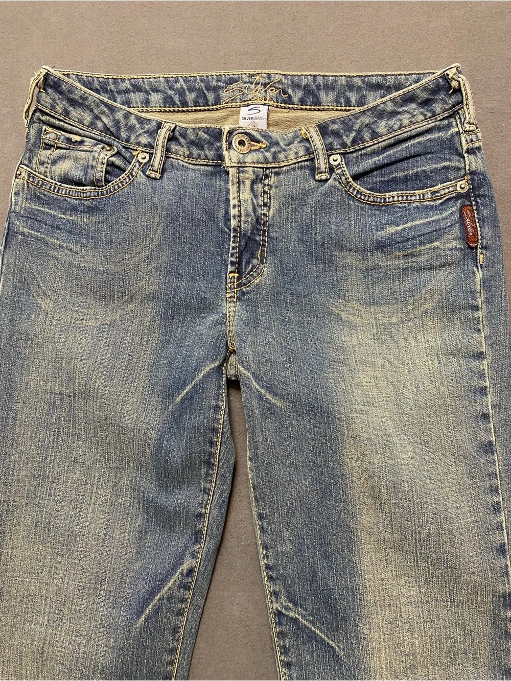Silver Jeans Light Wash Flare Jeans Medium Wash Bootcut Size 28/35